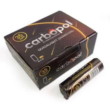 Węgiel Do Fajki Wodnej Samorozpalający Carbopol 35mm