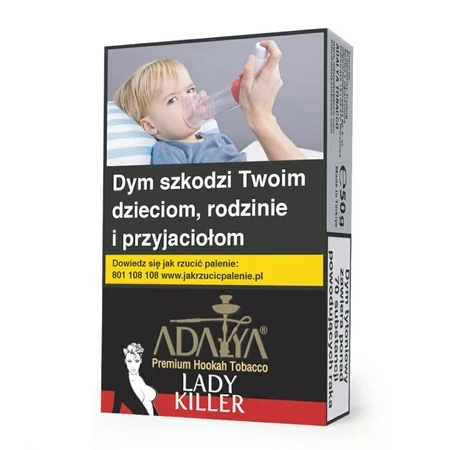 Tytoń do shishy ADALYA 50g Lady Killer (Mango Brzoskwinia Mięta)