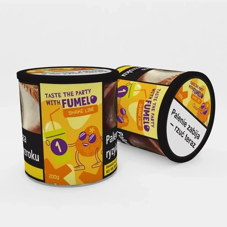 Tytoń FUMELO Shake Line - Hazelnut - F 01 200g