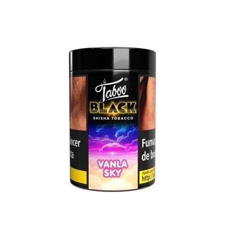Tytoń do shishy TABOO BLACK Vanla Sky 50g