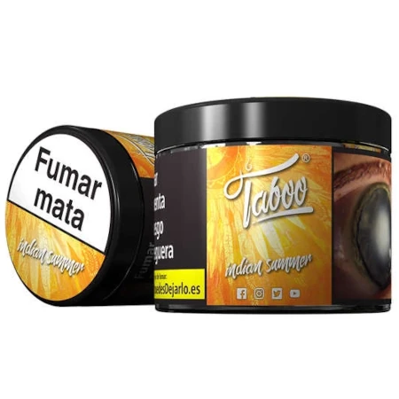 Tytoń do shishy TABOO Indian Summer 200g (Mango, Lód)