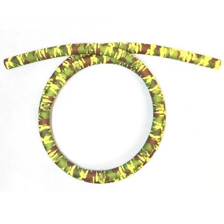 Wąż silikonowy KAYA Camouflage żółty
