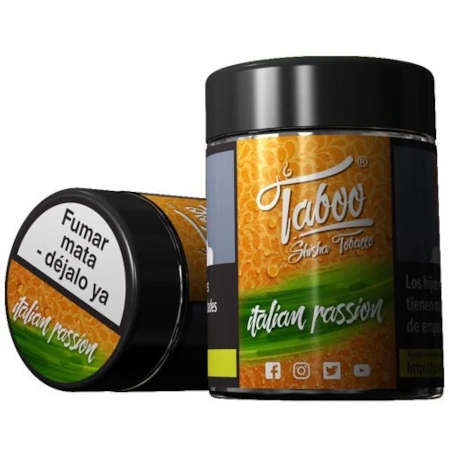 Tytoń do shishy TABOO Italian Passion 50g (Pomarańcza | Mięta)