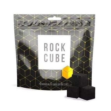 Węgiel do fajki wodnej samorozpalający Rock Cube 25mm 72Szt