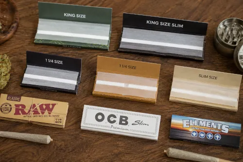 King Size, Slim czy 1¼ - czym różnią się rozmiary bibułek?