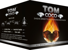 Coconut charcoal Tom Cococha Diamond 1kg