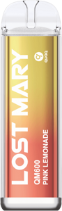 Disposable E-Cigarette Lost Mary QM600 - Pink Lemonade 20mg