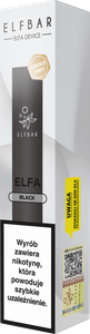 ELFBAR Elfa Pro Battery Black