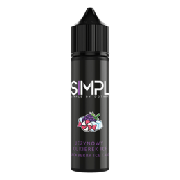 Longfill SIMPL 5/60ml - Blackberry Candy Ice