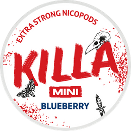 Nicotine Pouches Killa Mini - Blueberry 16mg