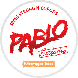 Nicotine Pouches Pablo Exclusive - Mango Ice 50 mg