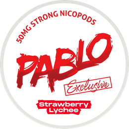 Nicotine Pouches Pablo Exclusive - Strawberry Lychee 50 mg