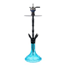 Shisha Jookah Aluriium NR. 05 Big Size - Black/Sky Blue