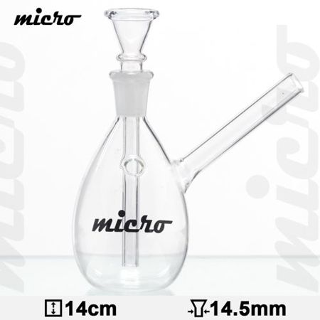 Bong Glass Micro Rain Drop | 14cm