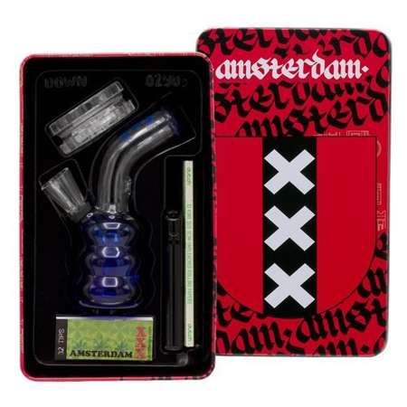 Bongo Box Ginder papers filters Amsterdam | 12cm Blue