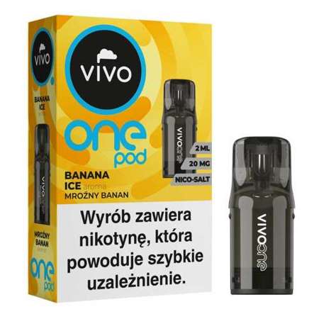 Cartridge VIVO ONE POD 2ml - Banana lce 20mg