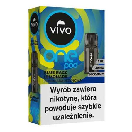 Cartridge VIVO ONE POD 2ml - Blue Razz Lemonade 20mg