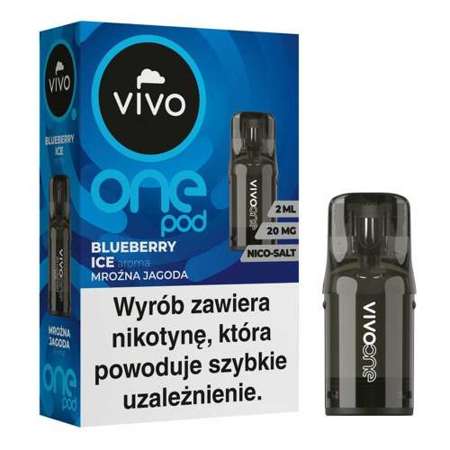 Cartridge VIVO ONE POD 2ml - Blueberry lce 20mg