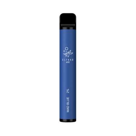 Disposable E-Cigarette ELF Bar - Mad Blue 20mg