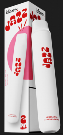 Disposable E-Cigarette KLARRO Jazz - Strawberry Raspberry Cherry 20mg