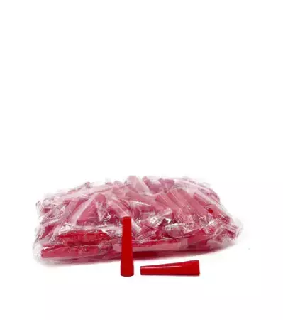 Disposable mouthpieces Fugo X 100 6,0cm Red