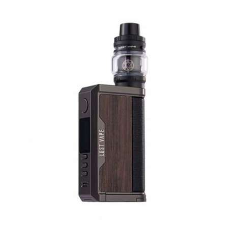 E-cigarette KIT Lost Vape Centaurus Q200 - Gunnmetal Walnut Wood