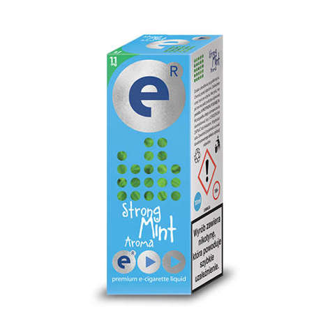 E-liquid "E" - Strong Mint 11mg (10ml)