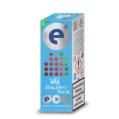E-liquid "E" - WildStrawberry 11mg (10ml)