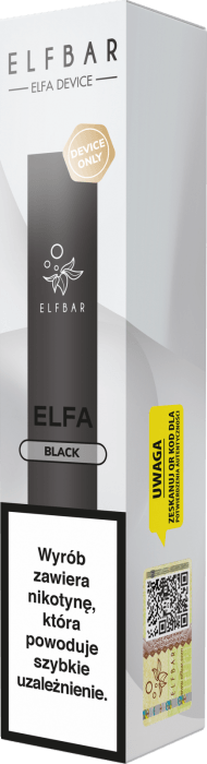 ELFBAR Elfa Pro Battery Black