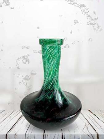 Glass VG Sphere Black-Green Crumb