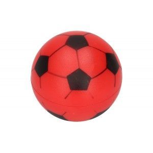 Grinder Akrylic Soccer 2-pieces Ø:50mm Red