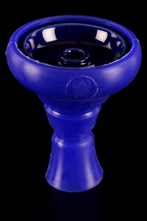 Hookah bowl Phunnel Kaya silicone Inset Blue