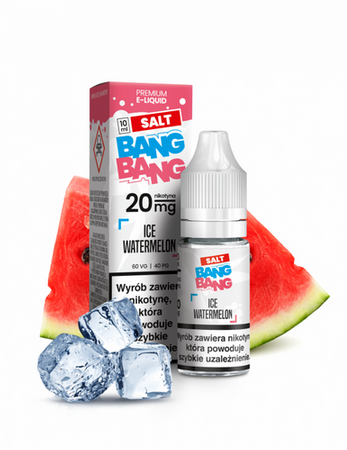 Liquid BANG BANG Salt 10ml - Ice Watermelon 20mg