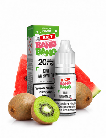 Liquid BANG BANG Salt 10ml - Kiwi Watermelon 20mg