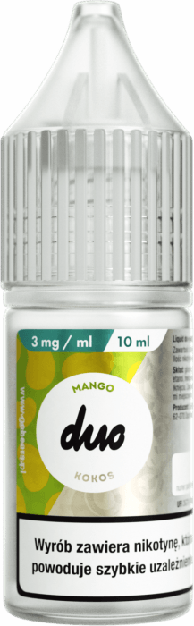Liquid DUO 10ml - Mango Coconut 3mg