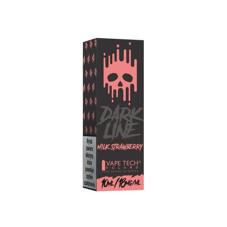 Liquid Dark Line 10ml - Milk Strawberry 18mg