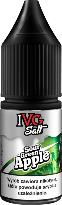 Liquid IVG Salt 10ml - Sour Green Apple 20mg