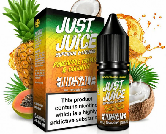 Liquid Just Juice 10ml - Exotic Fruits-Strawberry 20mg