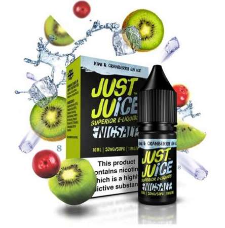 Liquid Just Juice 10ml - Kiwi & Cranb. on Ice 11mg