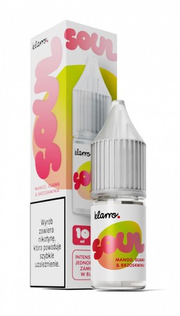 Liquid Klarro Soul Salt 10ml - Mango Peach Guava 20mg