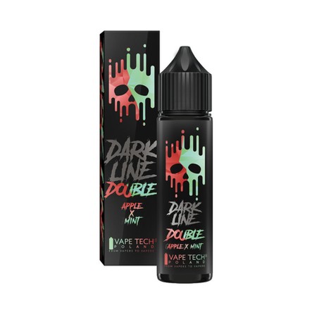 Longfill Dark Line Double 8/60ml - Apple Mint