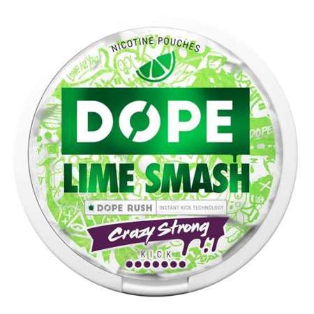 Nicotine pouches DOPE - Lime Smash 28,5mg/g