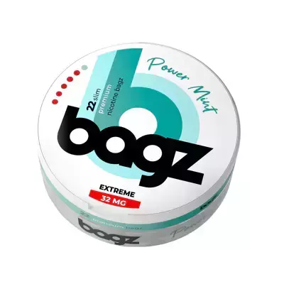 Nicotine sachets BAGZ Power Mint 32mg