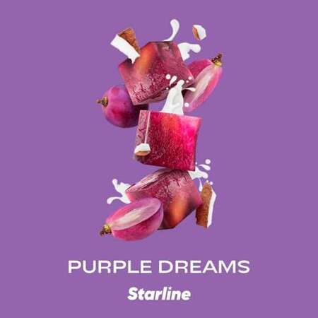 Shisha Tobacco STARLINE Purple Dreams 200g (Grape jelly)