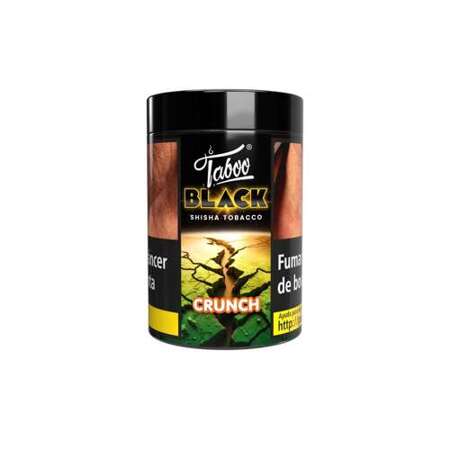 Shisha Tobacco TABOO BLACK Crunch 50g