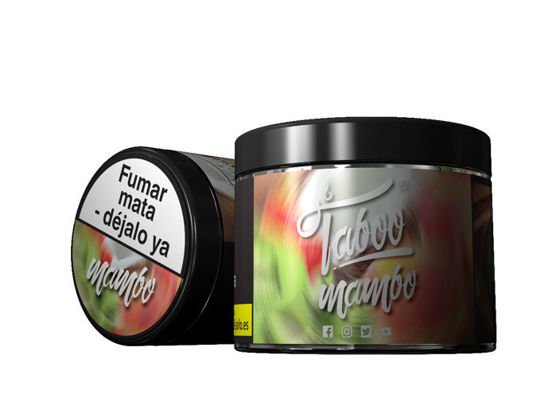 Shisha Tobacco TABOO Mambo 200g (Strawberry, Kiwi, Peach, Coconut) 