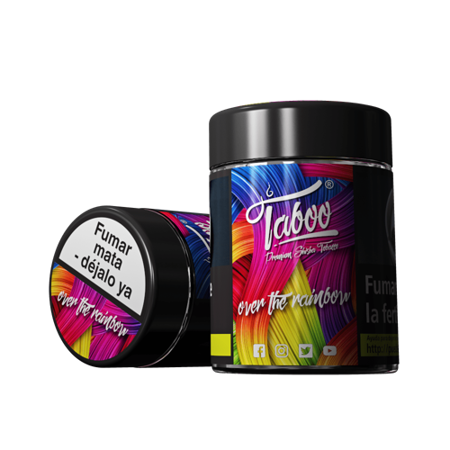 Shisha Tobacco TABOO Over The Rainbow 50g (Pear | Mint) 