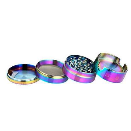 Tobacco grinder - Metal Rainbow