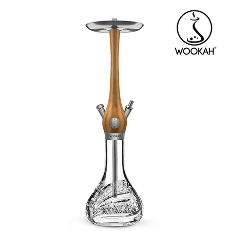 Waterpipe Wookah Crystal Comet Iroko