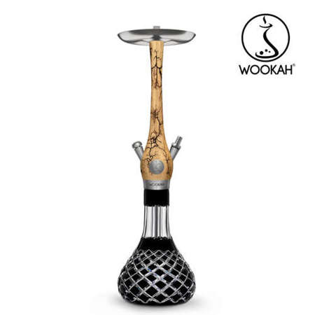 Waterpipe Wookah Mastercut Check Black Grom